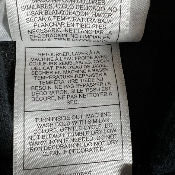 Walt Disney World Authentic Parks Full Zip Hooded Sweatshirt Size Medium Sparkly - Picture 7 of 9